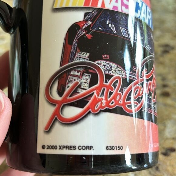 Vintage 2000 Dale Earnhardt NASCAR Racing Black‎ Coffee Mug - Picture 4 of 8